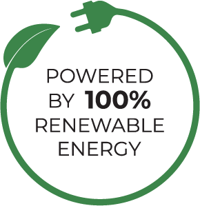 Bird Wise is powered by 100% renewable energy